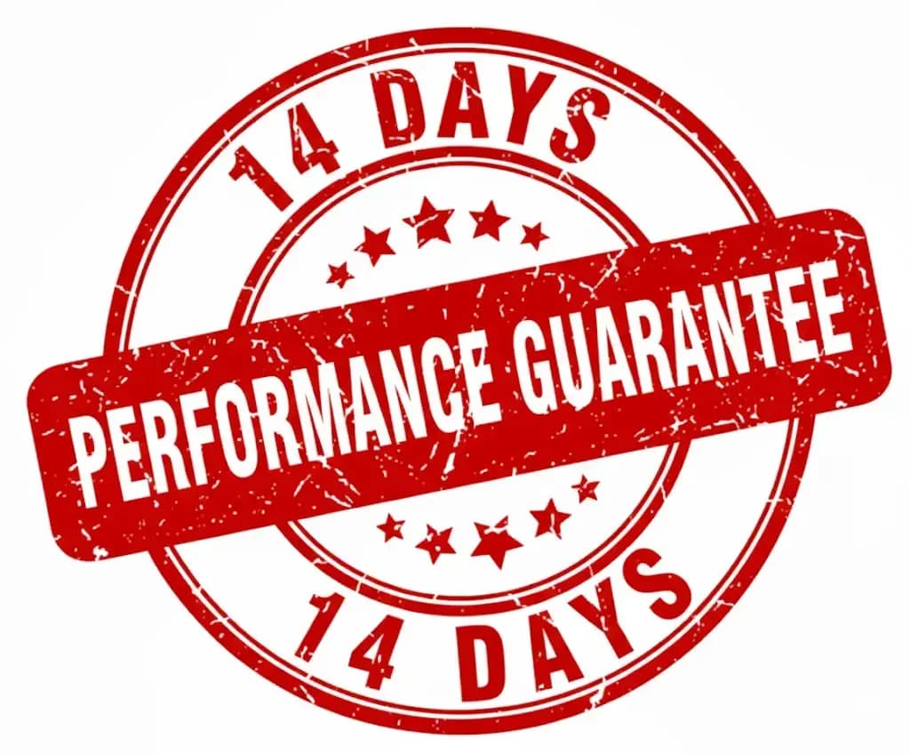 30 day performance guarantee
