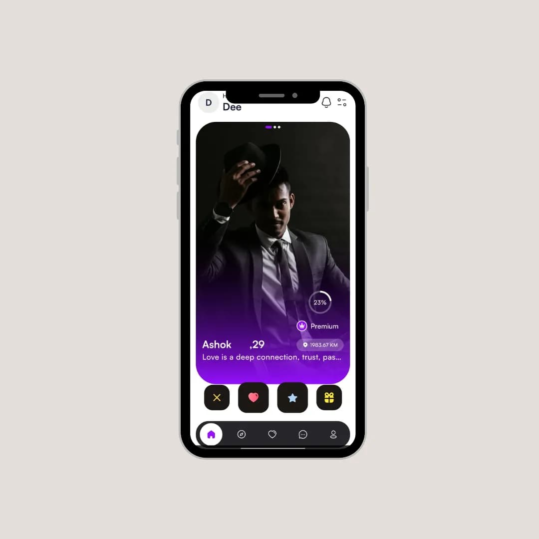 Crushky App - Social / Matchmaking App
